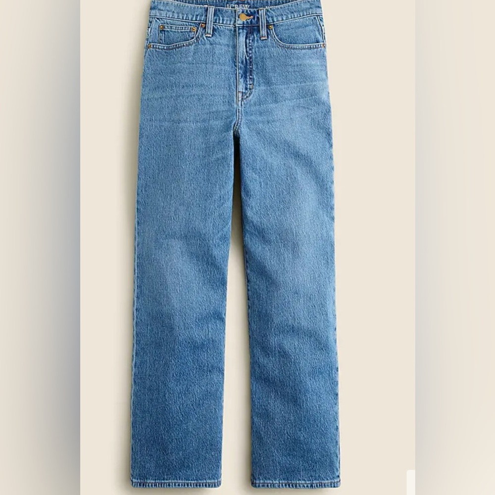 J.Crew slim wide-leg jean 24 Petite in hillside wash NWOT - Picture 4 of 11